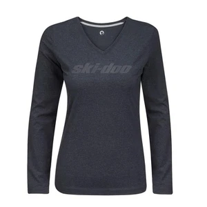 Ski-Doo Signature Womens Long Sleeve T-Shirts - Picture 1 of 3