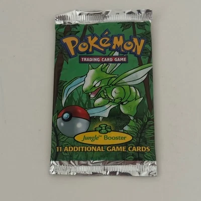 1999 Pokemon Jungle Booster Pack Запечатанный Scyther WOTC - Изображение 1 из 4