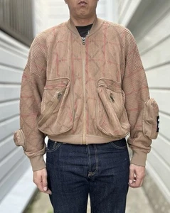 Undercover Nike Jun Takahashi Knit Jacket Chaos Balance Italy Medium Cropped - Picture 1 of 18