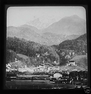 Glass Magic lantern slide DURRNBERG C1900 AUSTRIA . - Picture 1 of 2