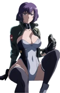 Major Kusanagi Waifu Ghost in the Shell Weatherproof Anime Sticker 6" Car Decal - Picture 1 of 1