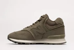U574HMO New Balance Green NB574 574 High Mid Lifestyle MENS Sneakers PREMIUM - Picture 1 of 9