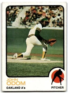 1973 Topps Johnny Odom p Oakland Athletics #315 - Picture 1 of 2