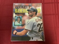 Beckett Baseball Card Monthly July 1989 Issue #52 Will Clark