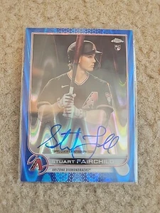 STUART FAIRCHILD 2022 Topps Chrom Blue Ray Wave REF Auto RC/150 NEUWERTIG 🙂 - Bild 1 von 2