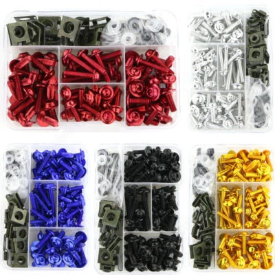 Tornillo de carrocería de perno de carenado CNC apto para Suzuki GSX600 GSX650F DL650 1000 V-Strom Foto 1 de 4