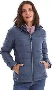 Killtec Damen Jacke Daunenoptik Skane Übergangsjacke Steppjacke, dunkelnavy, 40 - Bild 1 von 5
