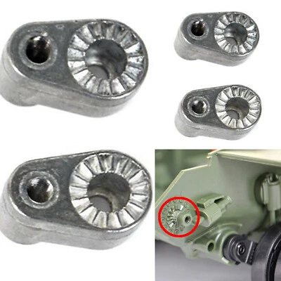 For Henglong 1/16 Leopard2A6 RC Tank Car Metal Tracks Idlers Tighten Adjusters - Image 1 of 4