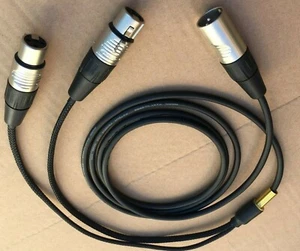 1 Fuß - 20 Fuß Mogami 2534 Kabel Neutrik XLR-Stecker auf Dual XLR-Buchse Splitter Audio - Bild 1 von 3