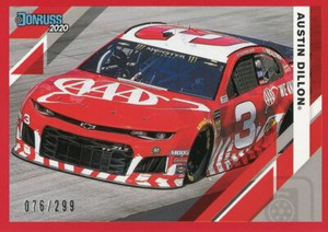 2020 PANINI DONRUSS RACING RED PARALLEL CARD (YOU PICK)
