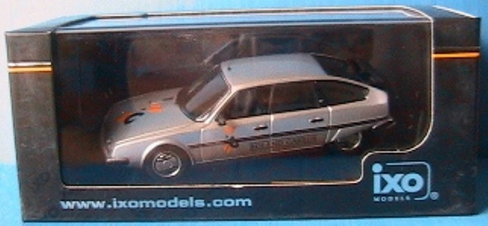 CITROEN CX 25 GTI TURBO ROLAND GARROS 1985 IXO CLC128 1/43 ARGENTO METALLO LHD - Immagine 1 di 1