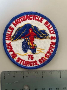 Vintage Sturgis 1976 Motorcycle Patch NOS - Picture 1 of 1