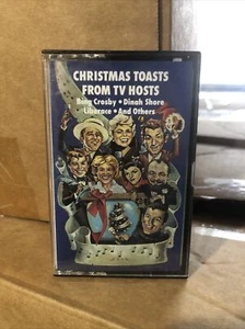 Christmas Toasts From TV Hosts Cassette Tape 1991 Sony Music - Picture 1 of 2