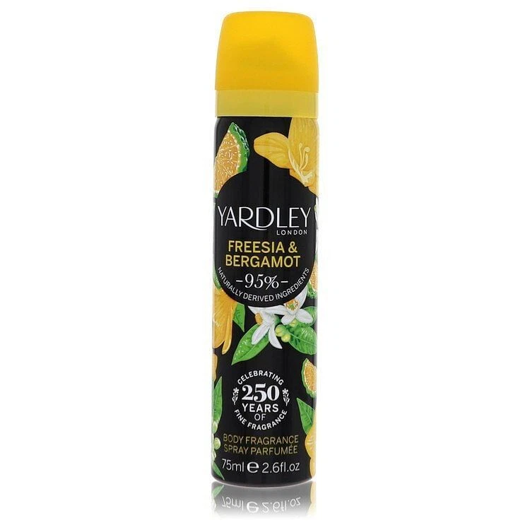 Yardley Freesia and Bergamot Body Spray 75ml Women