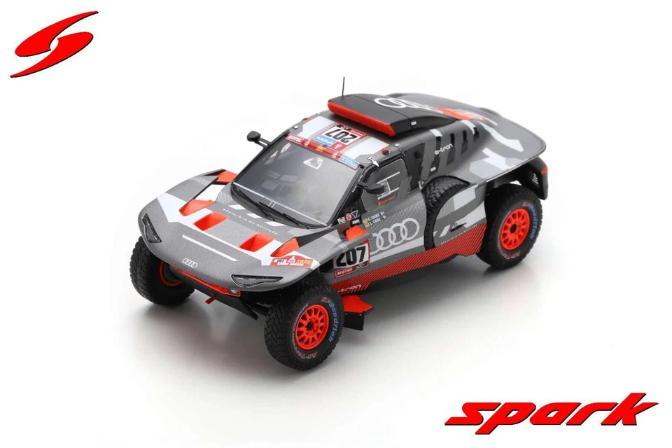 Spark 1/43 Audi RS Q e-tron #207 Dakar Rally 2023 S4558 - Immagine 1 di 1
