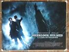 SHELOCK HOLMES GAME OF SHADOWS - 2011 - Original 40x30 BRITISH QUAD movie poster