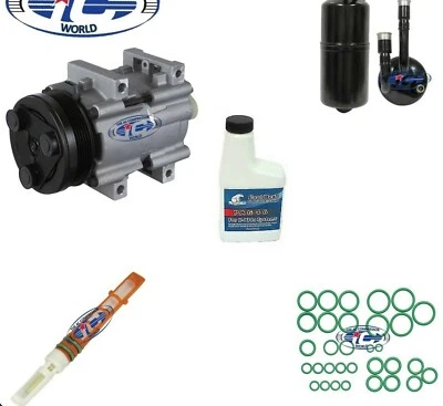A/C Compressor Kit Fits Ford Mustang 05-06 4.0L OEM FS10 1 Year Warranty 57140 Foto 1 de 4