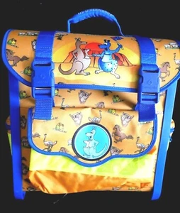SAMMIES SAMSONITE AUSTRALIA ORANGE & BLAU RUCKSACK KABINENTASCHE HÜLLE 39CM X 36 X 17 - Bild 1 von 12
