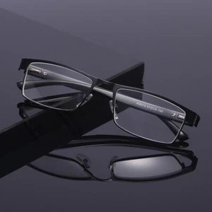 Gafas de lectura para hombre diseñadores negocios lectores de metales +1.0 1.5 2.0 2.5 3.0 3.5 4 - Imagen 1 de 17