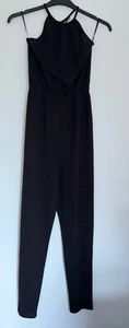Schwarzer schicker Jumpsuit Größe S neu mit Etikett - Bild 1 von 8