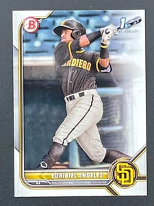 EURIBIEL ANGELES 2022 Bowman 1st Bowman Paper BP-32 San Diego Padres - Picture 1 of 2
