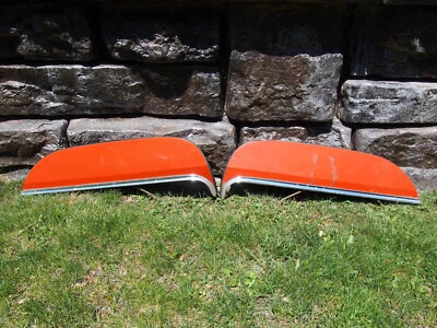 GM OEM 1970 - 1972 Chevrolet Monte Carlo Rear Fender Skirts - Image 1 of 4