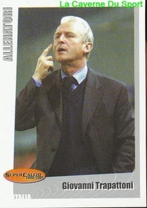 48 GIOVANNI TRAPATTONI ITALIEN TRAINER STICKER SUPER FUSSBALL 2001 PANINI - Bild 1 von 1