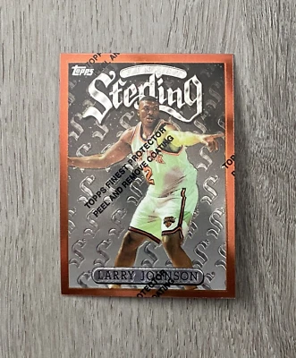 1996-97 NBA Topps Finest Sterling | Larry Johnson | #231 | New York Knicks - Image 1 of 2
