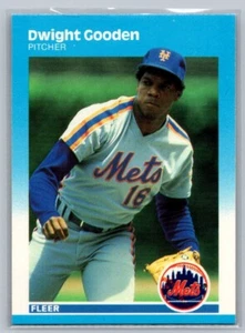 1987 Fleer Dwight Gooden #9 - Picture 1 of 2