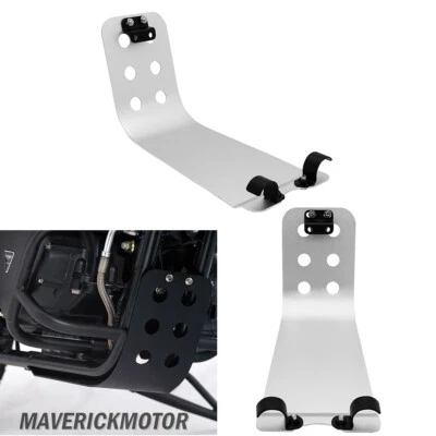For Thruxton Scrambler 900 T100 110th 2001 - 2015 Black Skid Plate Engine Guard  - Image 1 of 4