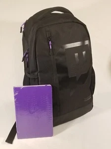 New Twitch Con Black 15.5" Laptop Backpack Purple Interior w/ New Twitch Journal - Picture 1 of 12