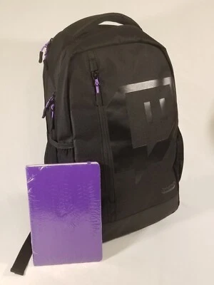 Nueva Mochila para Laptop Twitch Con Negra 15.5" Interior Púrpura con Nuevo Diario Twitch Foto 1 de 4