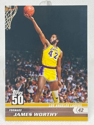 James Worthy 2007-08 Topps 50 aniversario #11 Foto 1 de 2