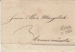 Österreich vollständiger Vorphilabrief - 1848 - Linz nach Kremsmünster - Bild 1 von 2