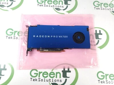 AMD Radeon Pro WX7100 8GB GDDR5 PCI-E 16x 4x Display Port Graphics Video Card - Image 1 of 4