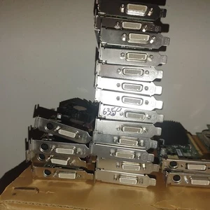 Lot of 5  Mixed ATI  Radeon video graphics GPU And Others - Picture 1 of 6