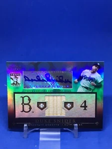 2010 Topps Tribute Duke Snider Auto Autograph Bat Relic /75 SP Dodgers - Picture 1 of 2