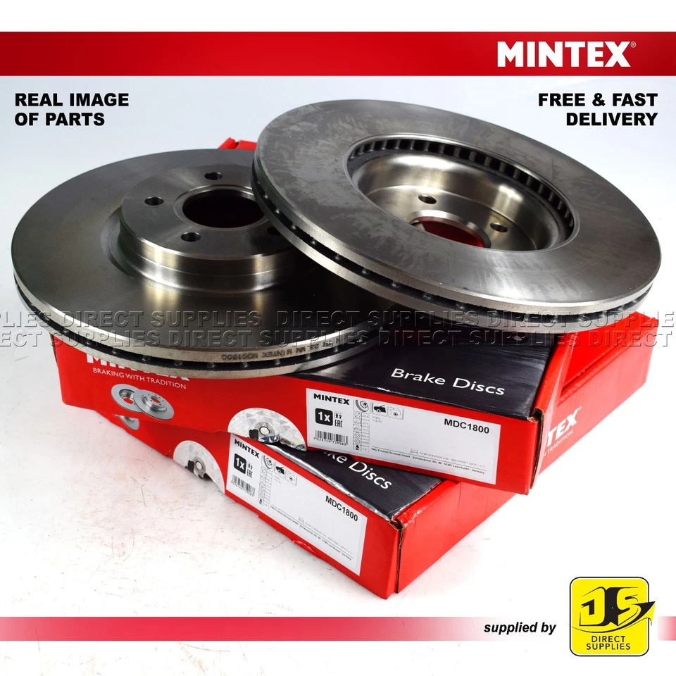 PAR DE FRENOS DE DISCO DELANTEROS VOLVO C70 II 542 - S40 II 544 - V50 545 MINTEX MDC1800 Foto 1 de 1