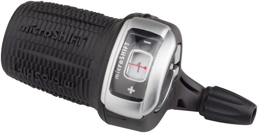 microSHIFT DS85 Left Twist Shifter,Triple, Gear Indicator,  Compatible - Image 1 of 1