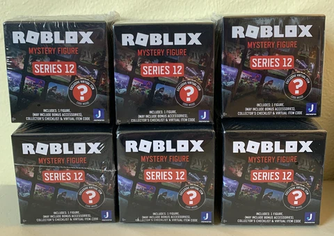 Roblox Toys Mystery Box Figure Action Series 12 With Codes New Sealed (Lot Of 6) Cover