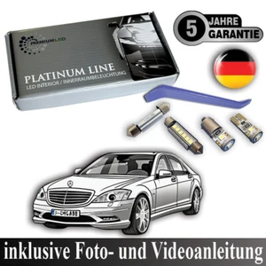 Iluminación interior LED Mercedes W221 Iluminación interior Juego A216 C216 - Imagen 1 de 12