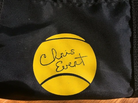 Chris Evert vintage duffle bag tennis Cover