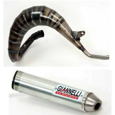 ESCAPE COMPLETO ENDURO 2T GIANNELLI ALUMINIO PER APRILIA SX 125 2008 > 2013 - Imagen 1 de 4