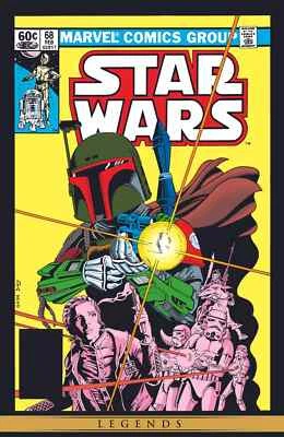 1977 Star Wars Marvel Comic Cover Poster Print Boba Fett Bounty Hunter - Image 1 of 3