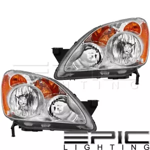 Headlights Headlamps For 2005-2006 HONDA C-RV Pair Left and Right Set - Bild 1 von 2