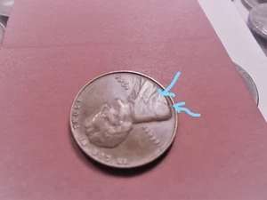 1941 P WHEAT Cent-OBV & REV LAMINATION ERROR WITH PEEL #R411P - Picture 1 of 7
