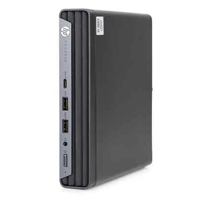 HP ProDesk 600 G6 Mini Desktop Core i5-10500T 2.30GHz 16GB 512GB SSD Win 11 Pro - Image 1 of 4