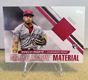 Noelvi Marte 2024 Topps Update Major League Player Worn Relic Card MLMU-NM - Bild 1 von 2