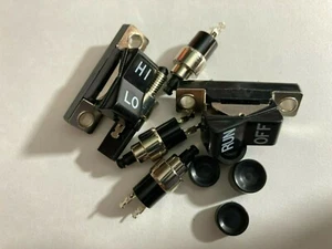 1972-81 shovel handlebar black hi/lo RUN/off turn horn switch 71539-73B, - Picture 1 of 1