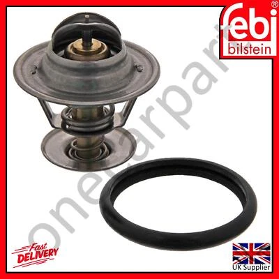 Coolant Thermostat and seal for AUDI A4 B5 B6 B7 1.6 2.4 1.9D 2.0D 1995 to 2009 - Image 1 of 4